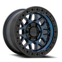 KMC GRS KM549 BL 20x9 +18 6x135mm 87.1mm Midnight Blue Gloss Black Lip