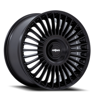 Rotiform GRZ RC202 22x10" 5x112mm 72.56mm CB +35mm Matte Black