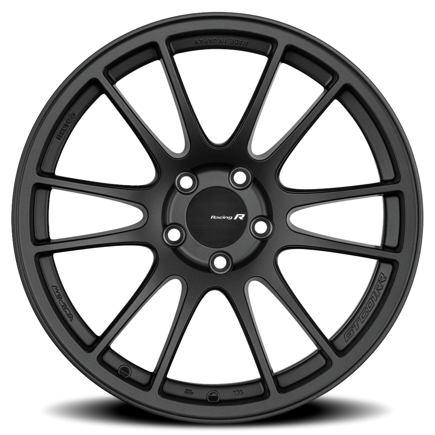 Enkei GTC01RR 18x10.5 +23 5x120mm 72.5mm Matte Gunmetal