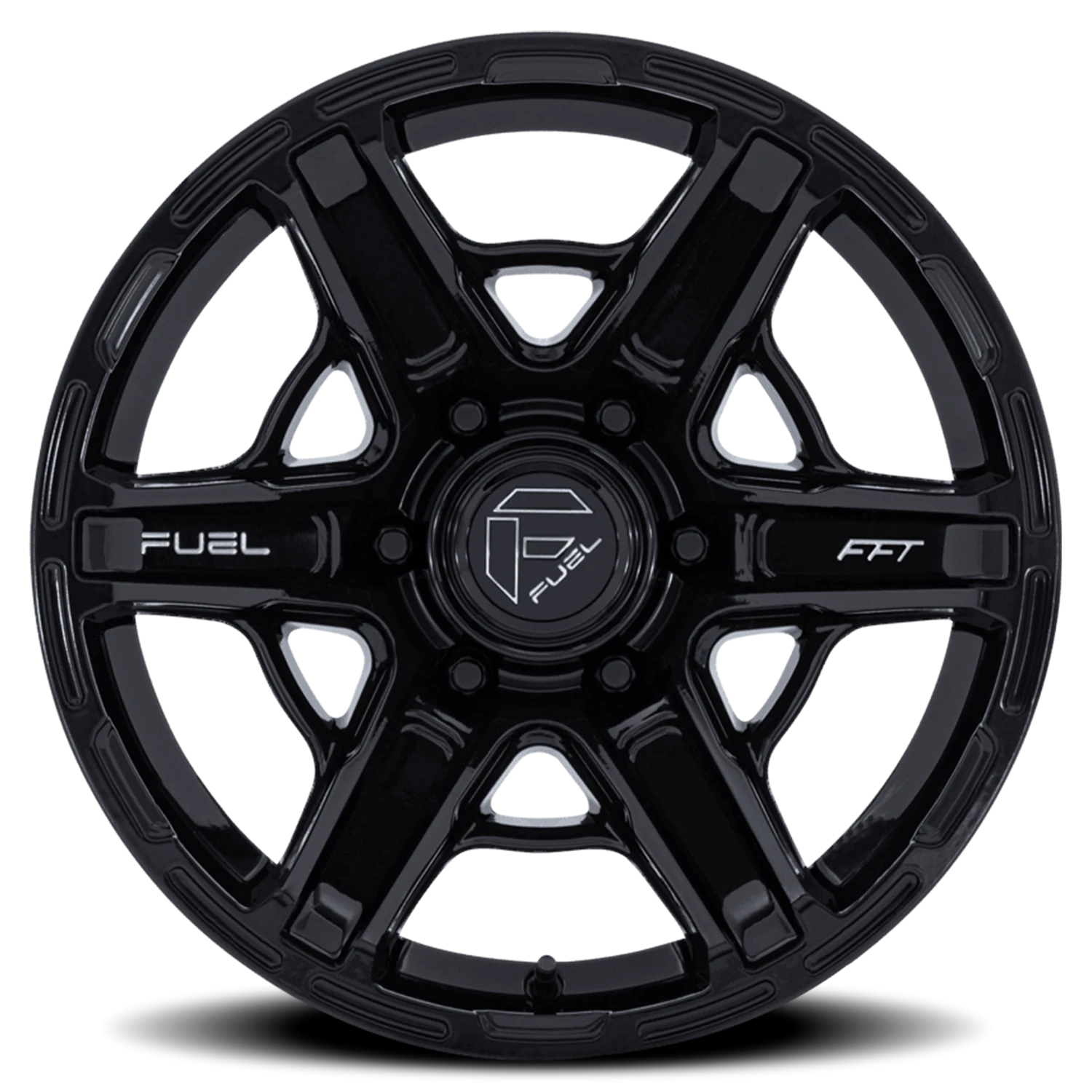 Fuel Gambit 20x9" 6x135mm 87.1mm CB +20mm Gloss Black