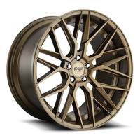Niche Gamma 19x8.5" 5x120mm 72.5mm CB +35mm Matte Bronze