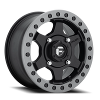 Fuel Gatling Beadlock UTV 15x7 +55 4x156mm 132mm Matte Black