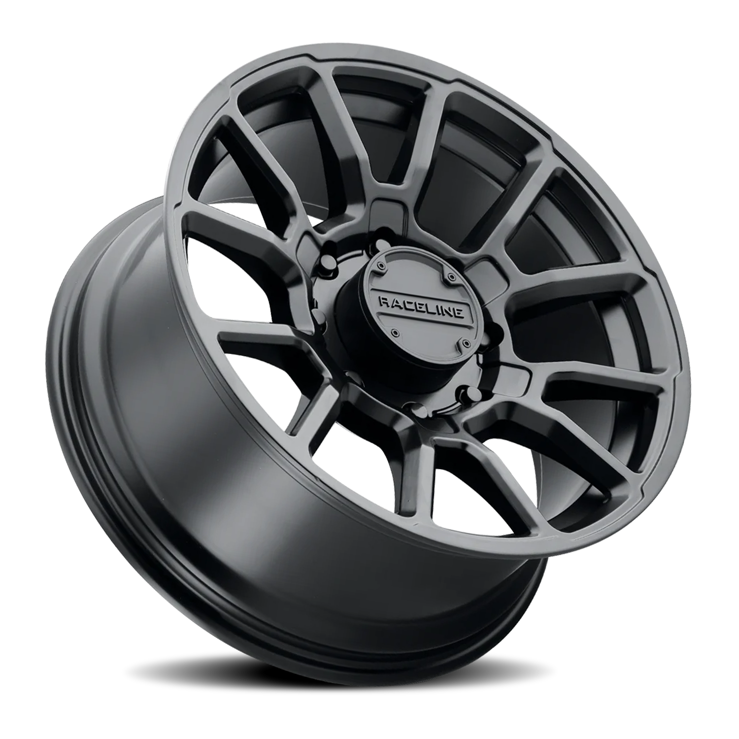 Raceline Gauge 20x10" 8x180mm 124.2mm CB -19mm Satin Black