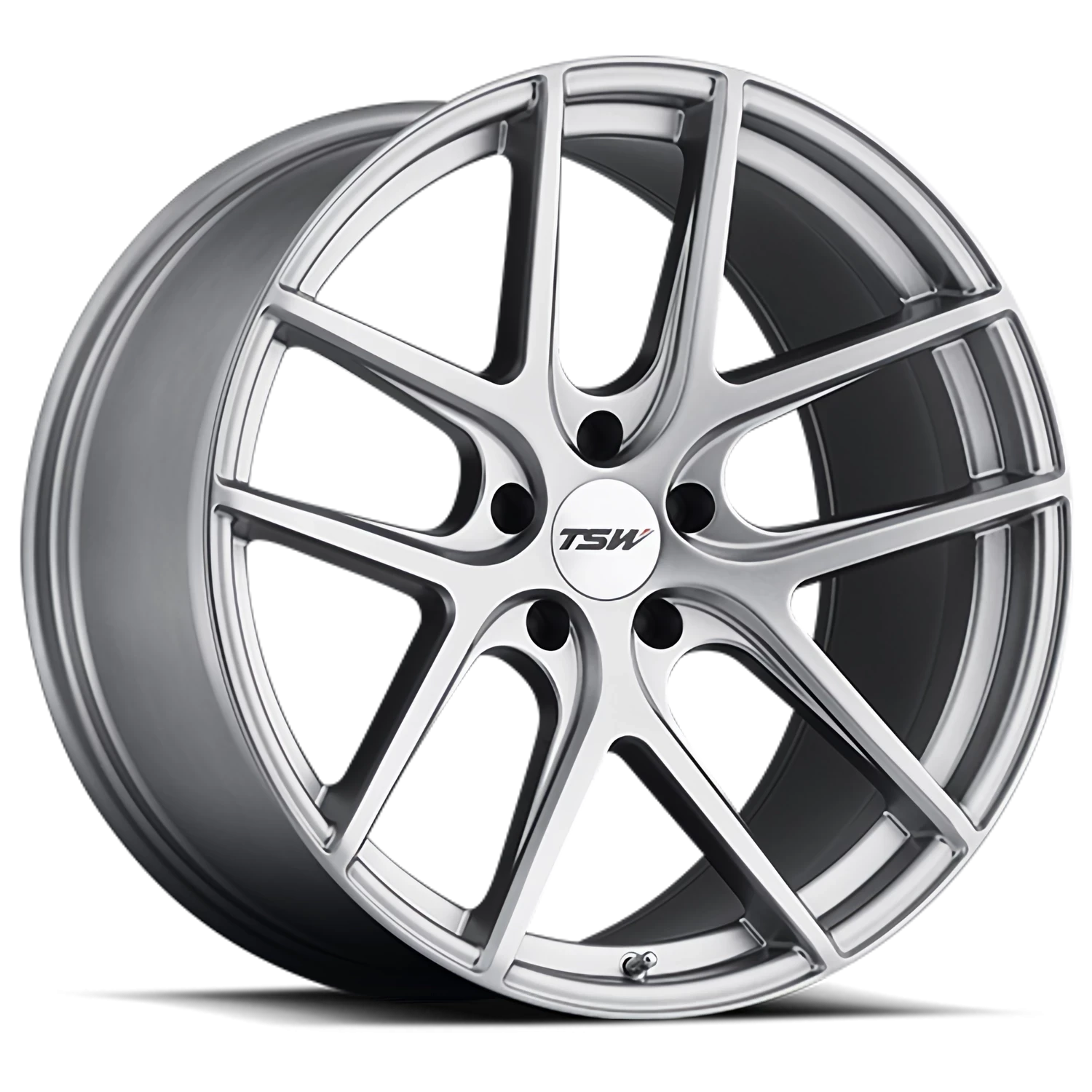 TSW Geneva 20x10" 5x120mm 76.1mm CB +35mm Matte Titanium Silver