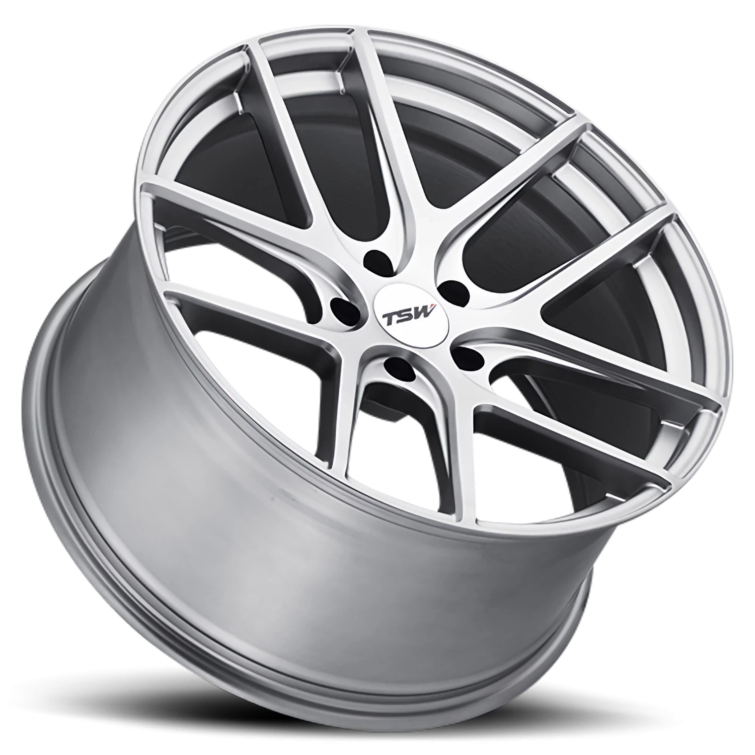 TSW Geneva 20x10" 5x120mm 76.1mm CB +35mm Matte Titanium Silver