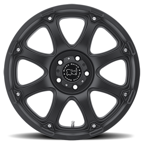 Black Rhino Glamis 20x9" 5x150mm 110mm CB +12mm Matte Black