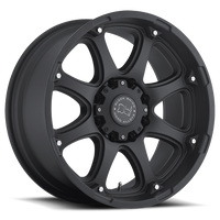 Black Rhino Glamis 17x9" 8x165.1mm 122mm CB +12mm Matte Black