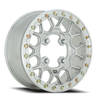 KMC Grenade Beadlock Forged UTV KS435 15x6 +38 4x137mm 99.1mm Machined Raw Machined