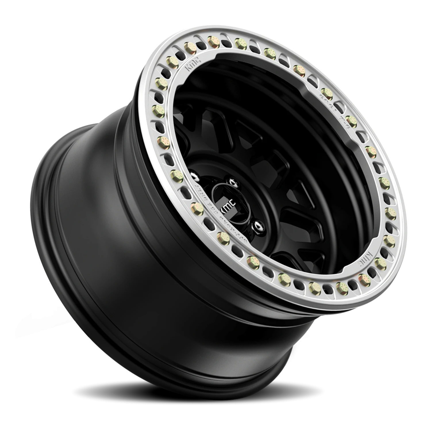 KMC Grenade Crawl Beadlock KM235 SB 17x8.5 +0 8x170mm 125.5mm Satin Black