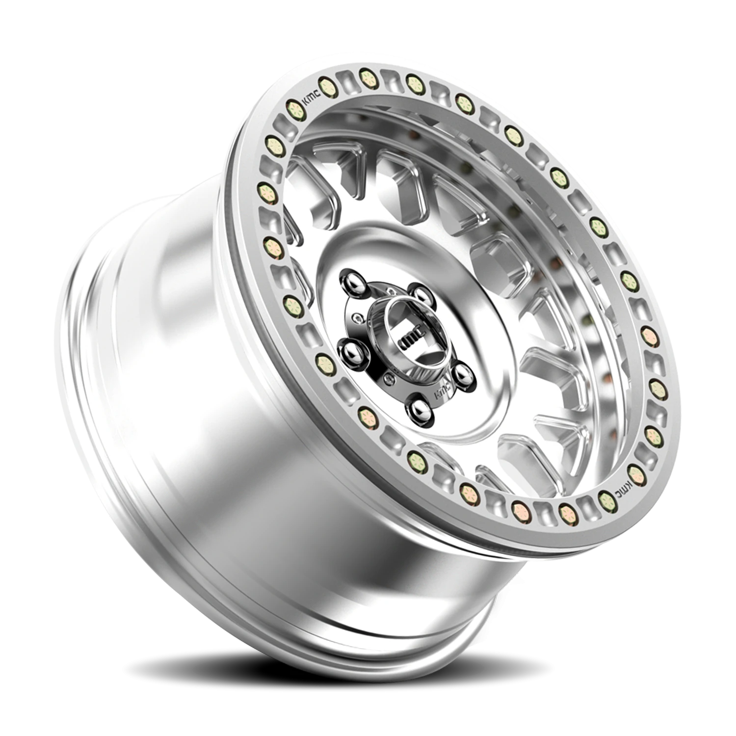 KMC Grenade Desert Beadlock 20x9" 5x127mm 71.5mm CB -12mm Machined