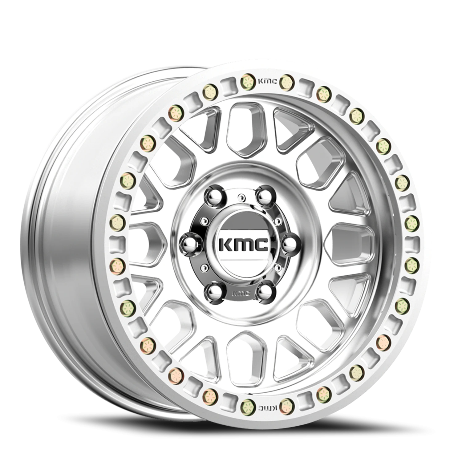 KMC Grenade Desert Beadlock KM234 SL 20x9 -12 6x139.7mm 108mm Machined