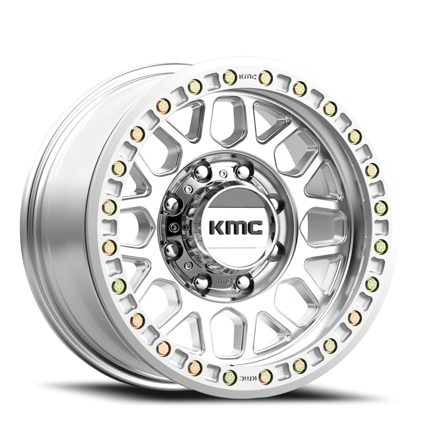 KMC Grenade Desert Beadlock 17x8.5" 8x165.1mm 125.5mm CB 0mm Machined
