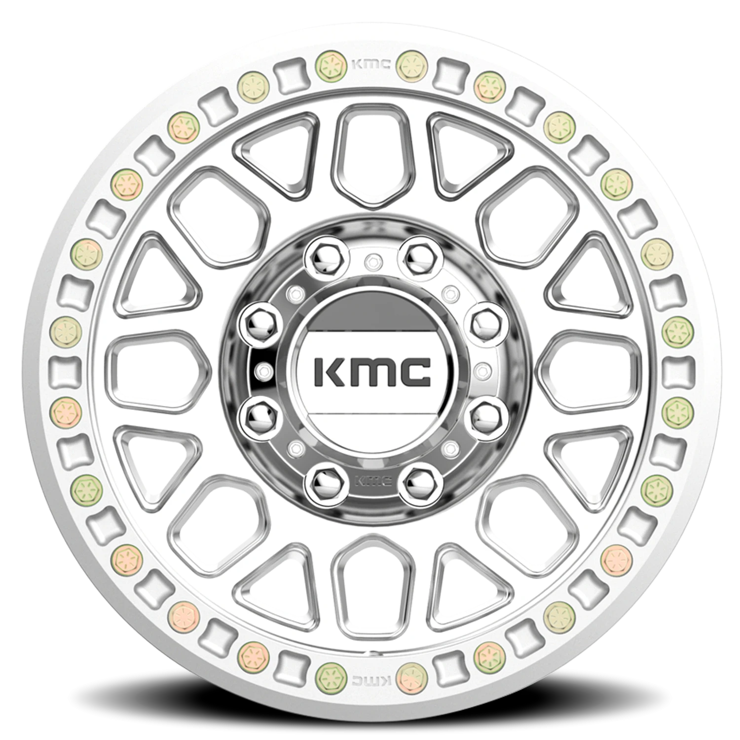 KMC Grenade Desert Beadlock 20x9" 8x165.1mm 125.1mm CB -12mm Machined
