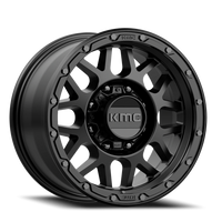 KMC Grenade Off-Road 17x9" 8x170mm 125.5mm CB +18mm Matte Black