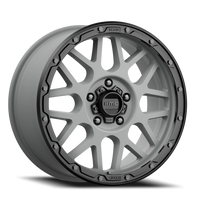 KMC Grenade Off-Road 18x8.5" 5x127mm 71.5mm CB +35mm Matte Gray Matte Black Lip