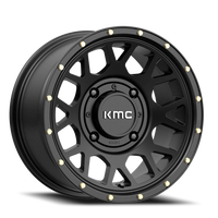 KMC Grenade UTV KS135 15x6 +38 4x156mm 132mm Satin Black