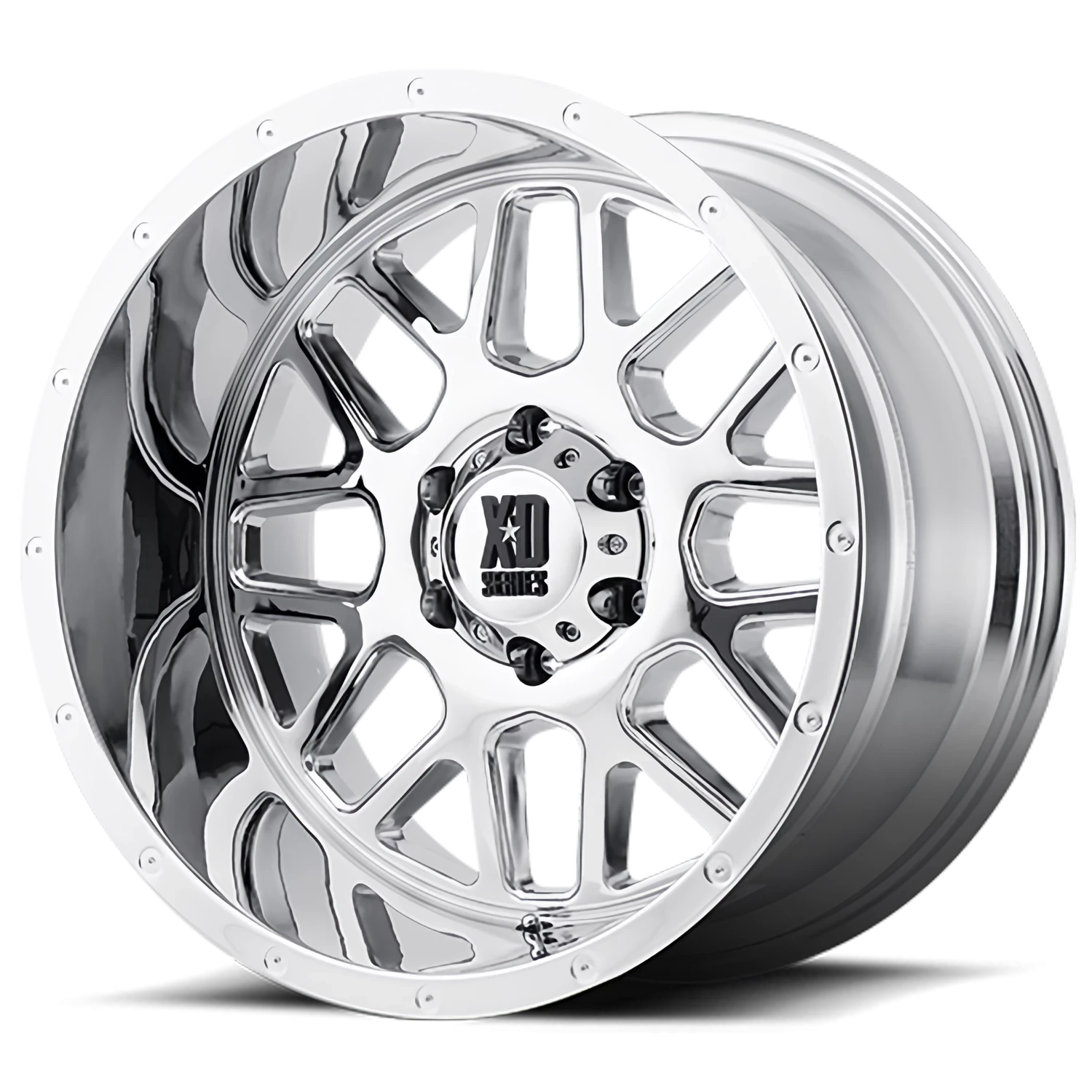 XD Series Grenade 17x7.5" 5x130mm 84.1mm CB +45mm Chrome