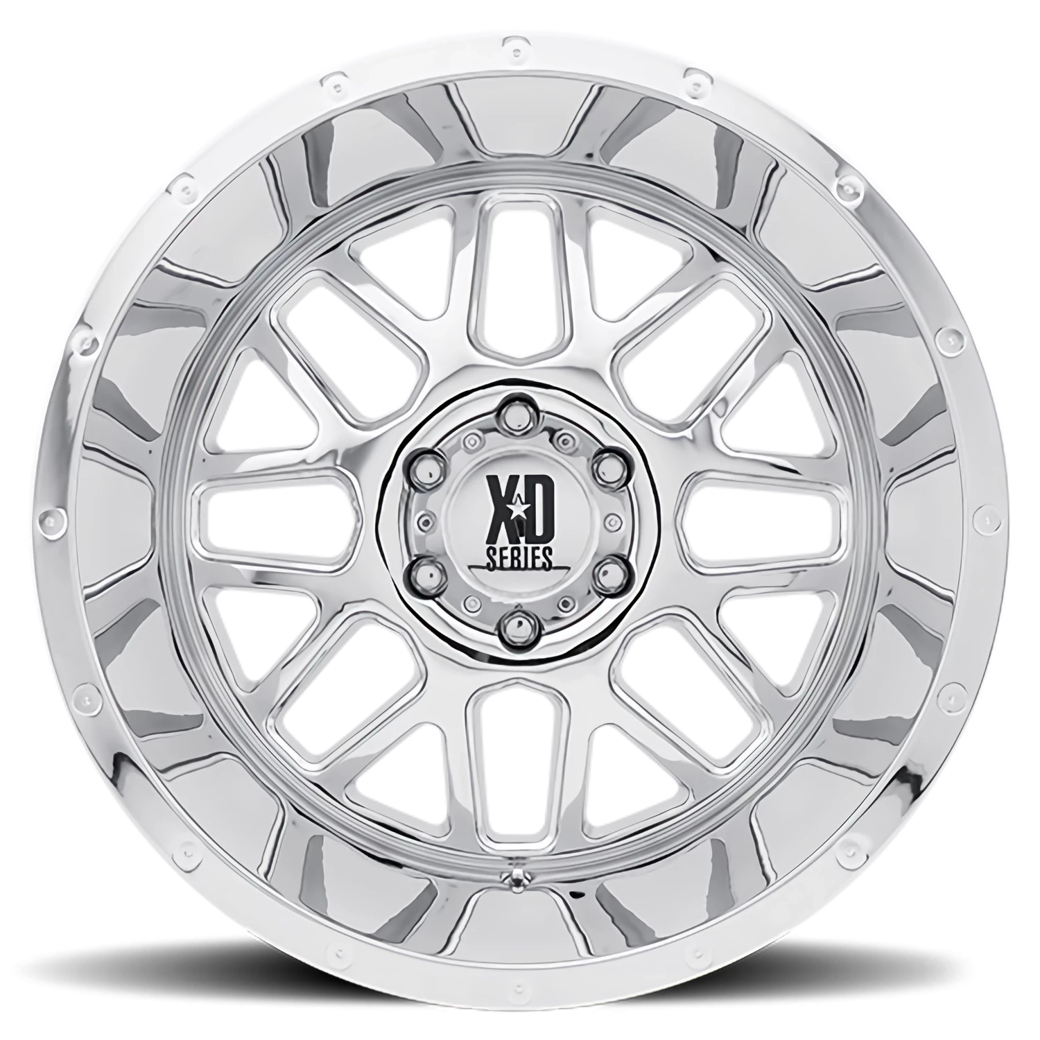 XD Series Grenade 17x7.5" 5x130mm 84.1mm CB +45mm Chrome