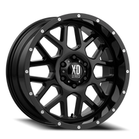 XD Series Grenade 20x9" 6x139.7mm 106.1mm CB 0mm Gloss Black