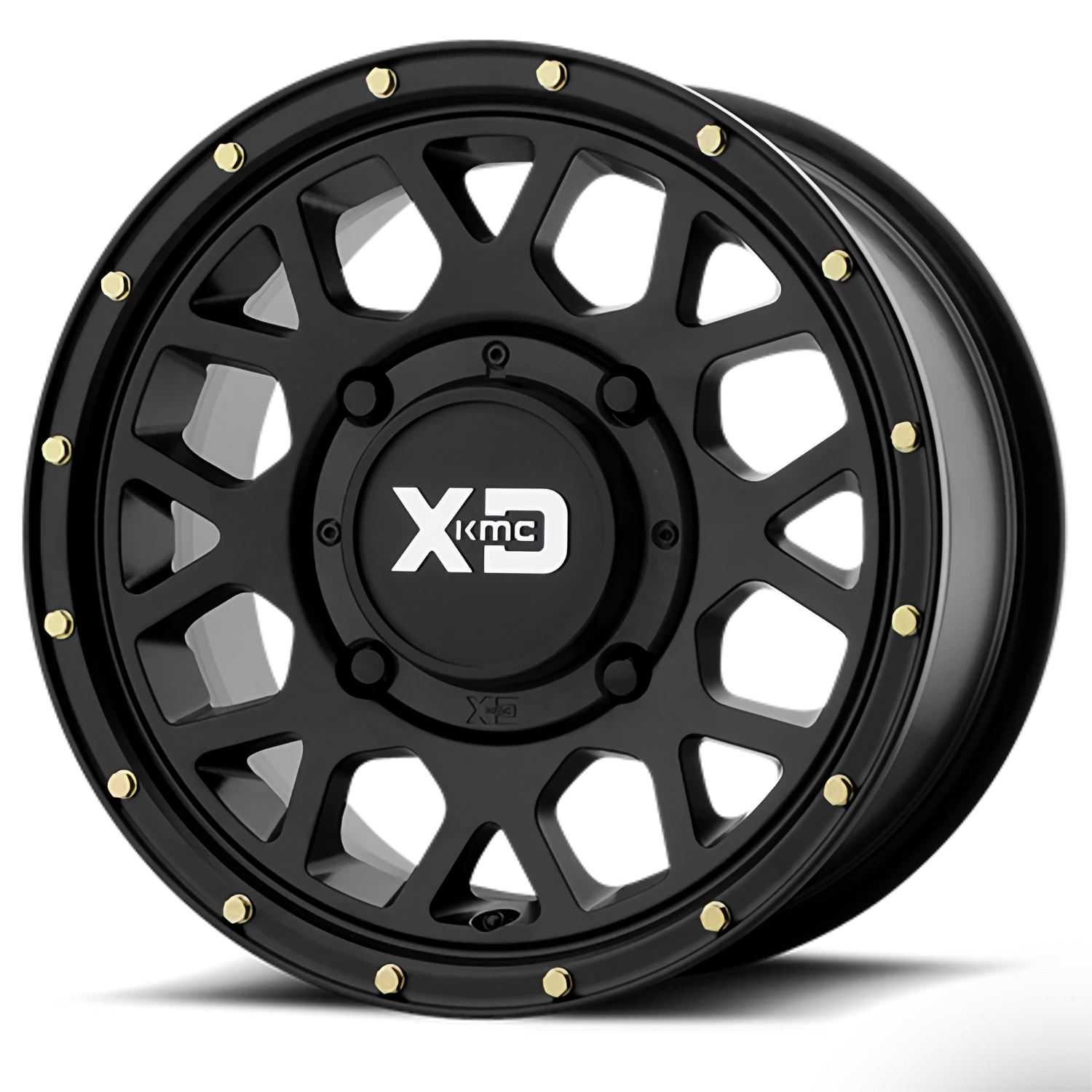 XD Series Grenade UTV 15x6" 4x110mm 86mm CB +38mm Satin Black