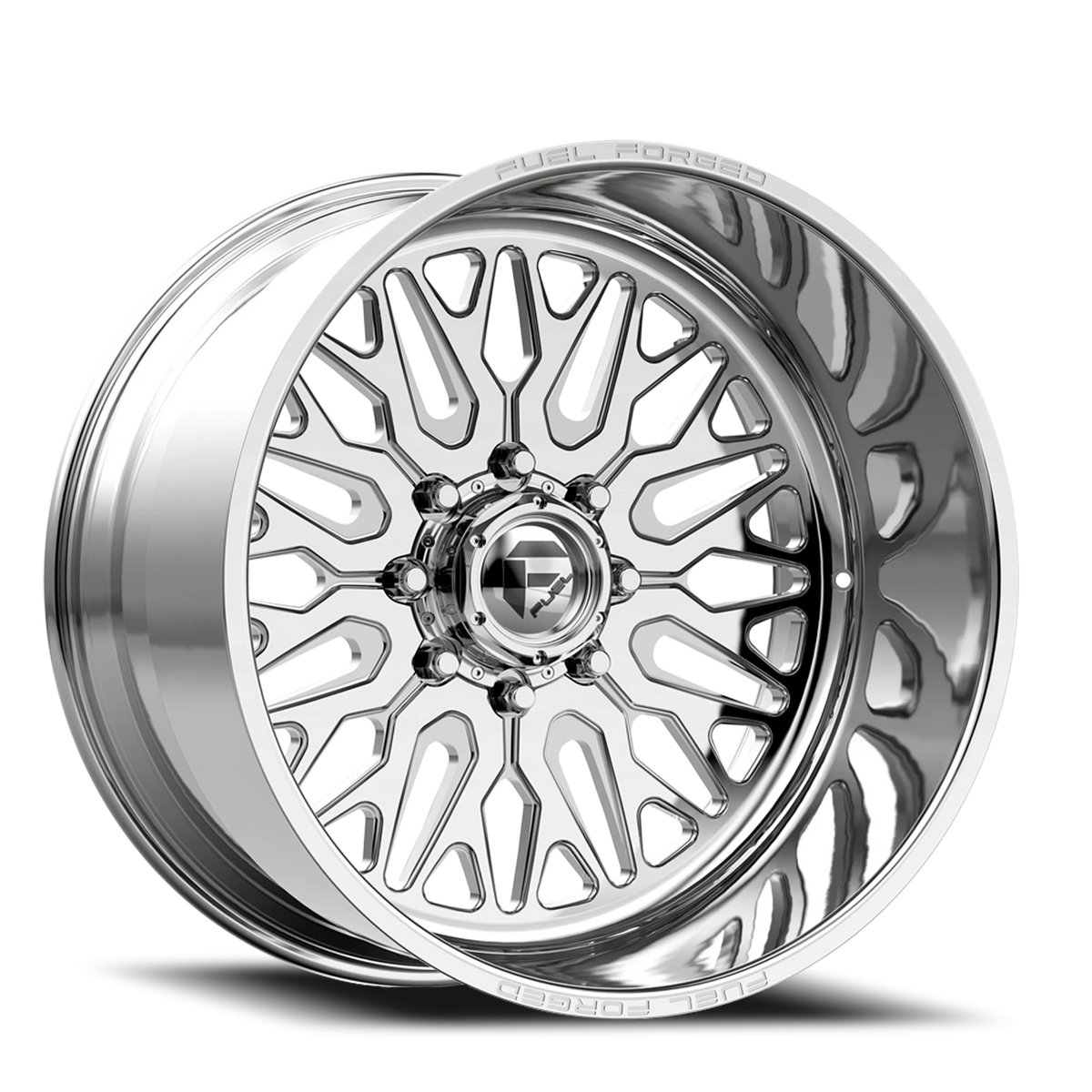 Fuel Grin FF109 20x14 -69 6x139.7mm 95mm Polished