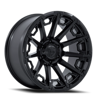 Fuel Grip 20x9 +1 5x127mm 71.5mm Blackout