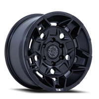 Black Rhino Guard 17x8.5" 5x114.3mm 72.56mm CB +35mm Matte Black