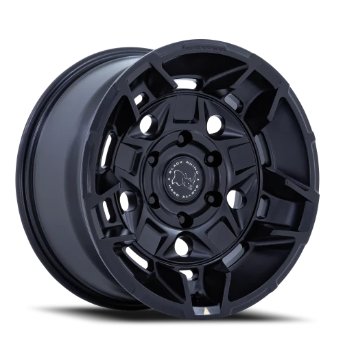 Black Rhino Guard 17x8.5" 6x139.7mm 106.1mm CB +25mm Matte Black