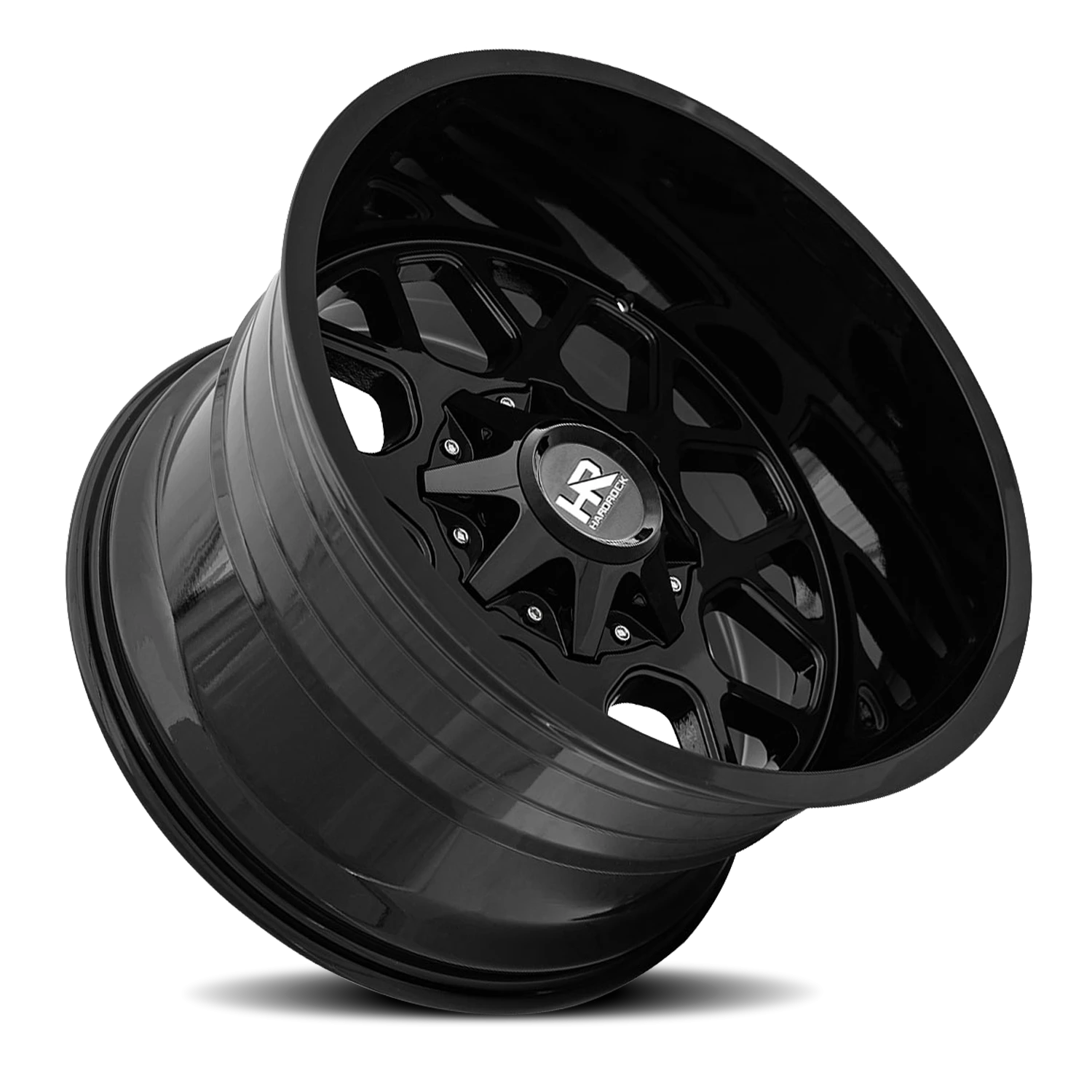 Hardrock Offroad Gunner H705 20x12" 6x135mm 108mm CB -44mm Gloss Black