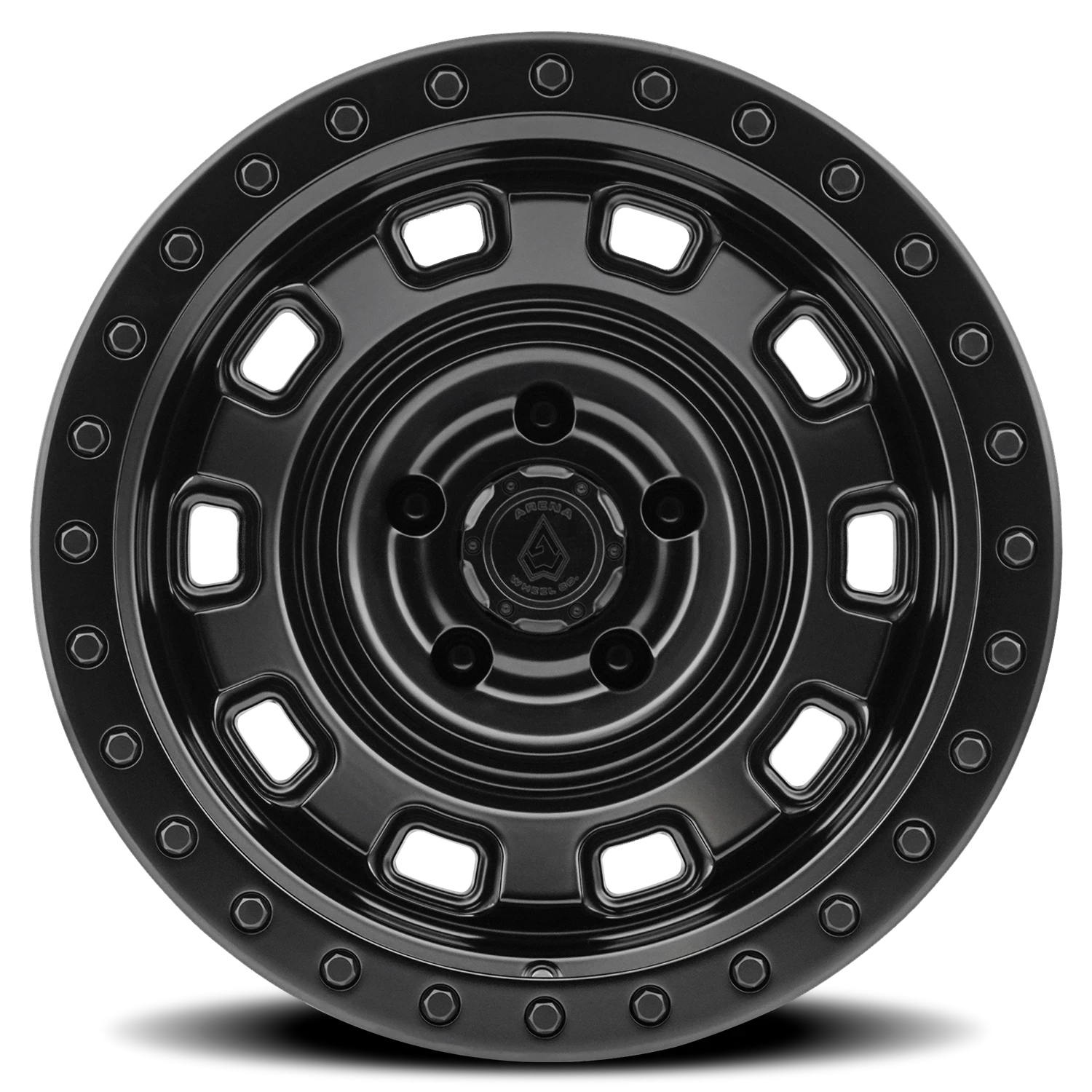 Arena Gunner 17x9" 5x127mm 71.5mm CB -12mm Satin Black