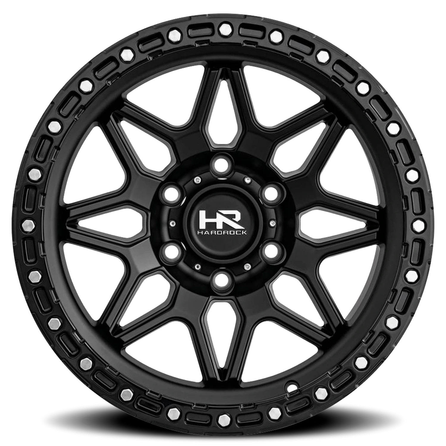 Hardrock Offroad H105 20x10" 5x127mm 127mm CB -19mm Matte Black