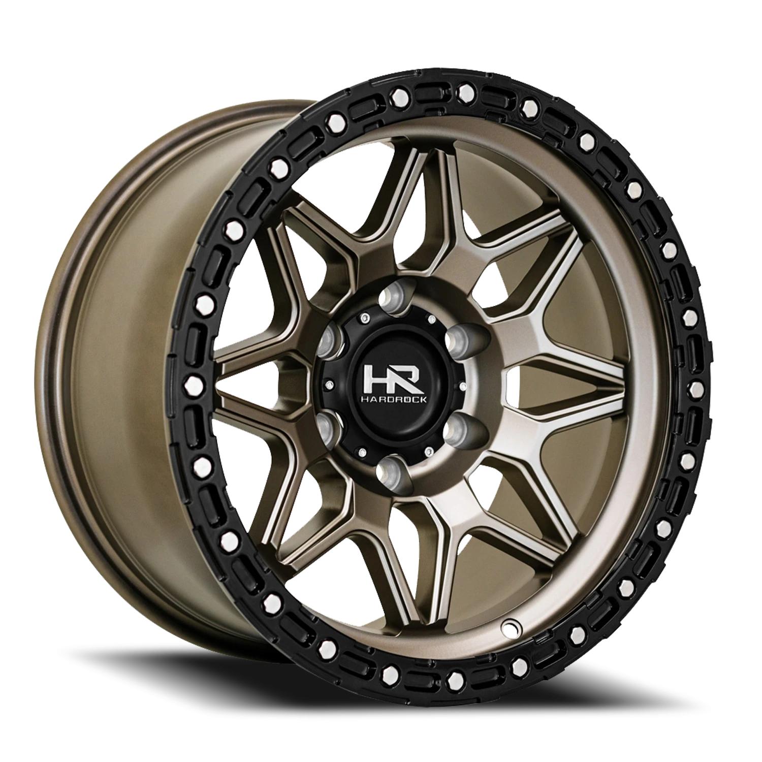 Hardrock Offroad H105 17x9" 5x127mm 78.1mm CB -12mm Matte Bronze