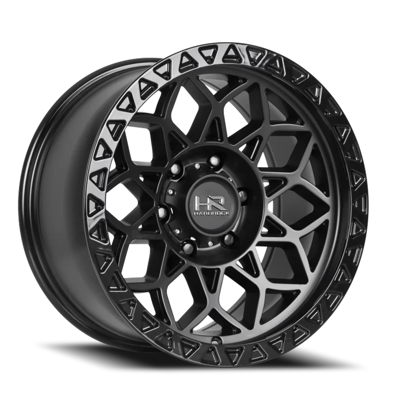 Hardrock Offroad H108 20x10" 5x139.7mm 139.7mm CB -19mm Matte Black