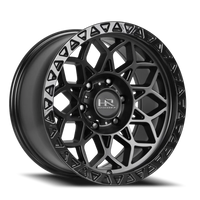 Hardrock Offroad H108 20x10" 5x139.7mm 139.7mm CB -19mm Matte Black