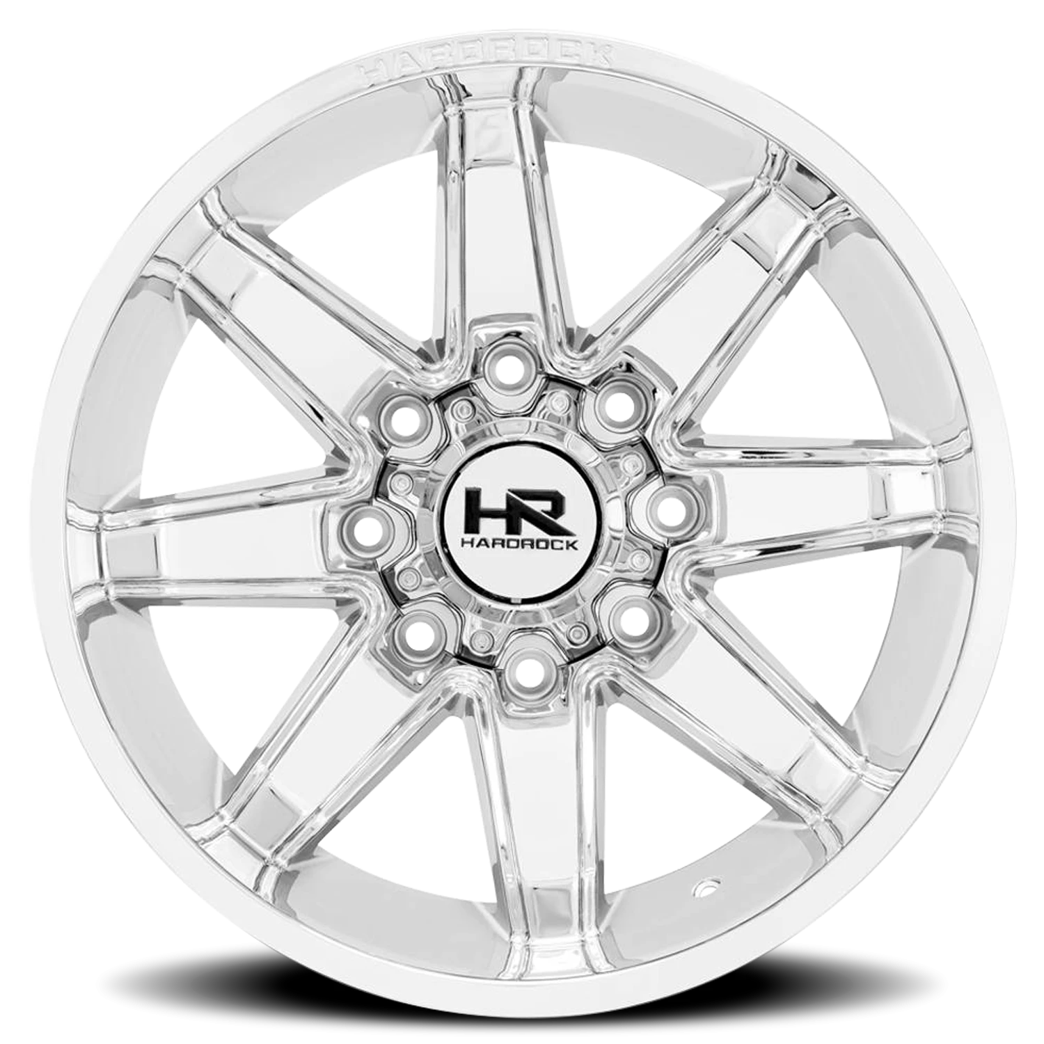 Hardrock Offroad Painkiller Xposed H502 20x10" 8x180mm 124.3mm CB -19mm Chrome
