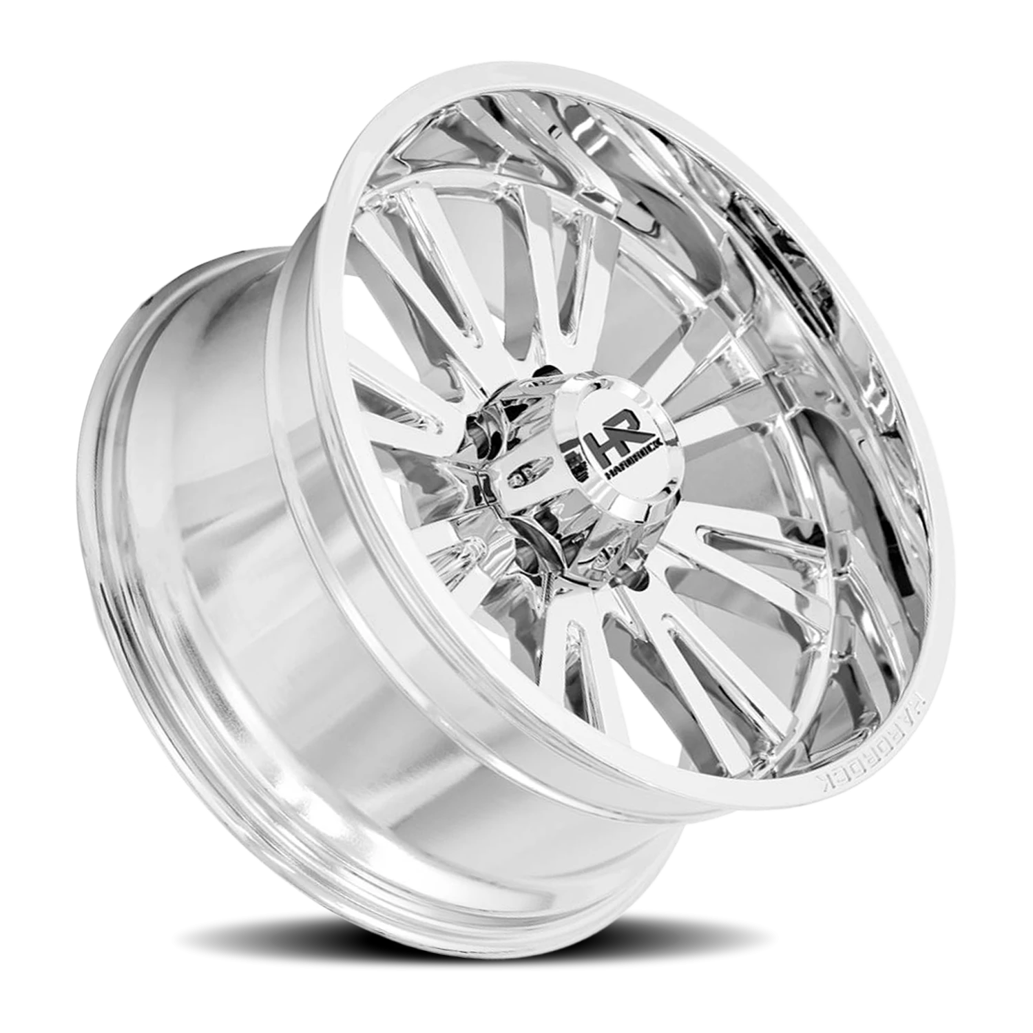 Hardrock Offroad Spine Xposed H503 20x9" 6x120mm 66.9mm CB 0mm Chrome