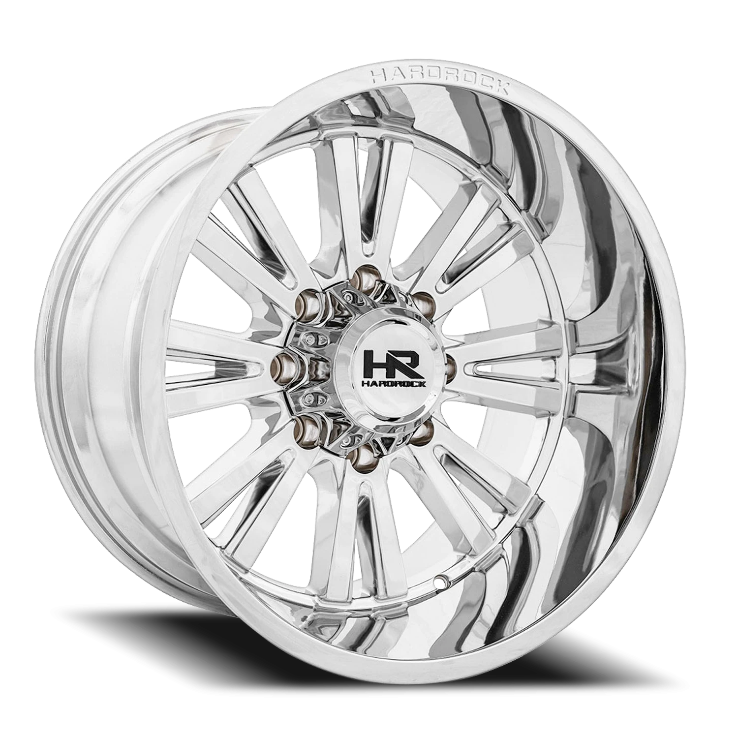 Hardrock Offroad Spine Xposed H503 24x12" 8x165.1mm 125.2mm CB -44mm Chrome