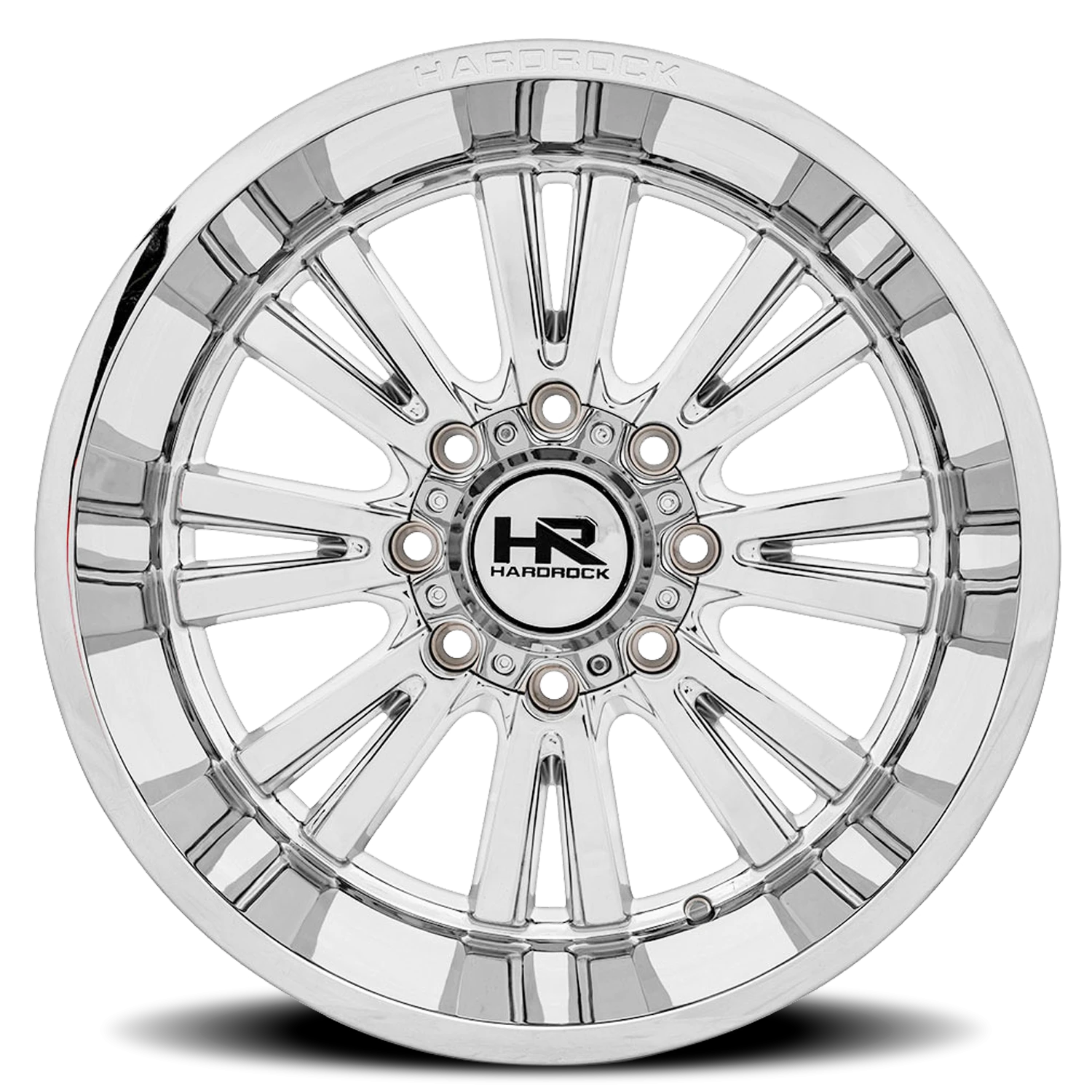 Hardrock Offroad Spine Xposed H503 24x12" 8x165.1mm 125.2mm CB -44mm Chrome
