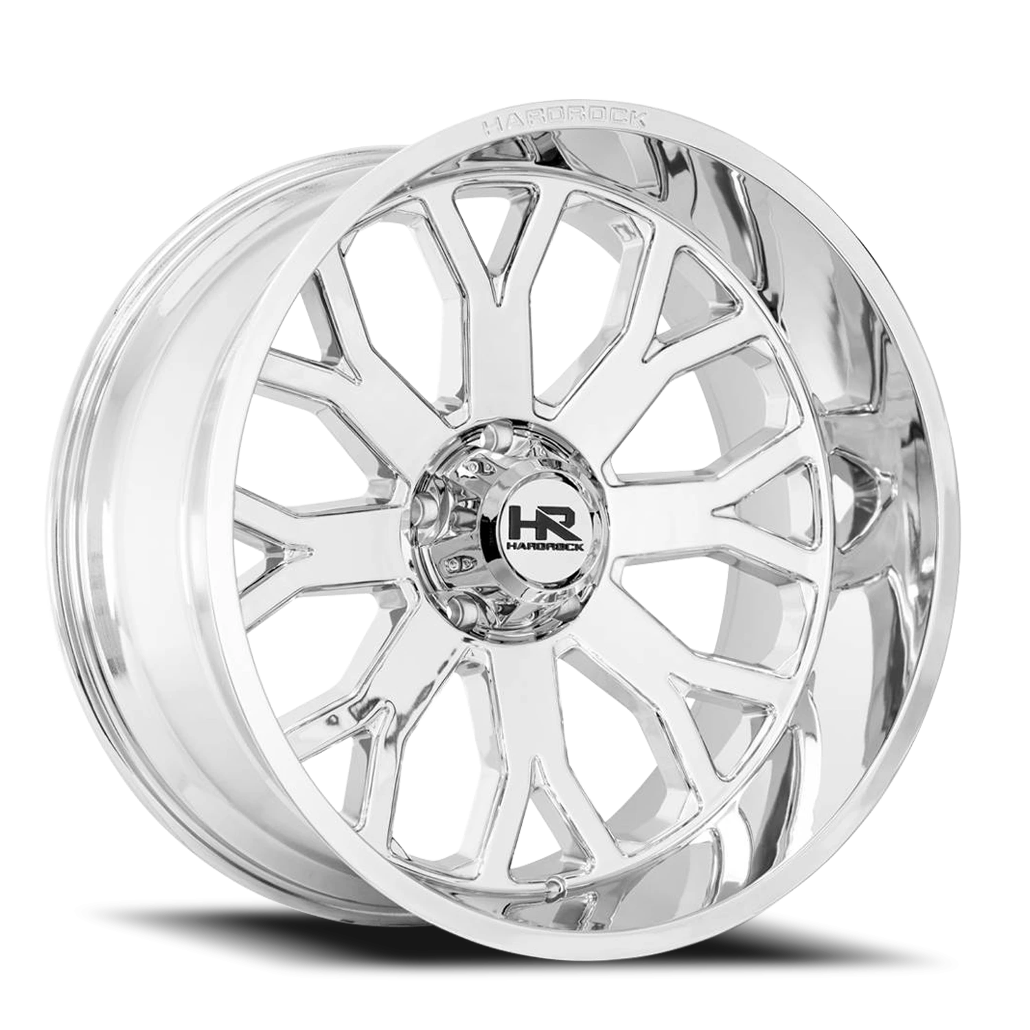 Hardrock Offroad Slammer Xposed H504 24x12" 5x127mm 78.1mm CB -44mm Chrome