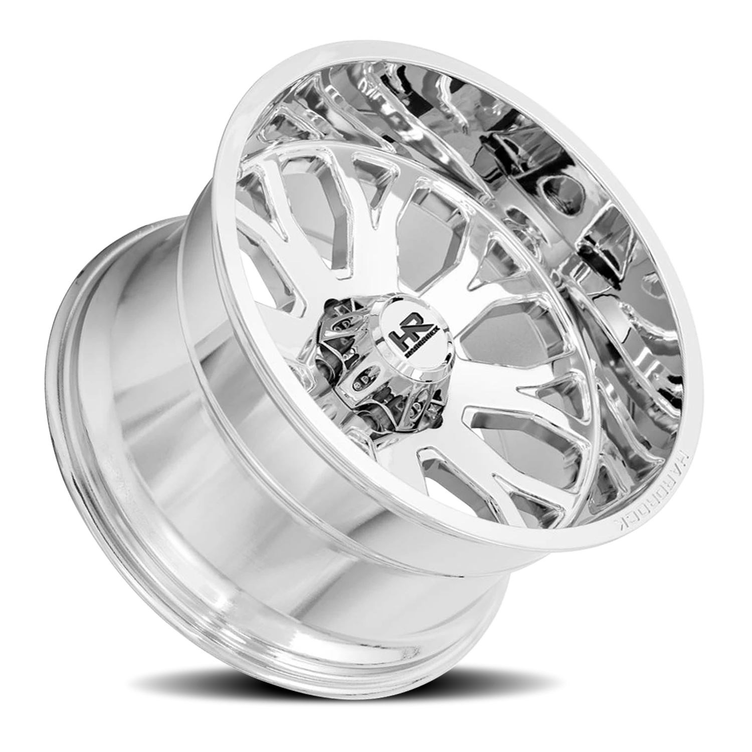 Hardrock Offroad Slammer Xposed H504 20x10" 5x127mm 78.1mm CB -19mm Chrome