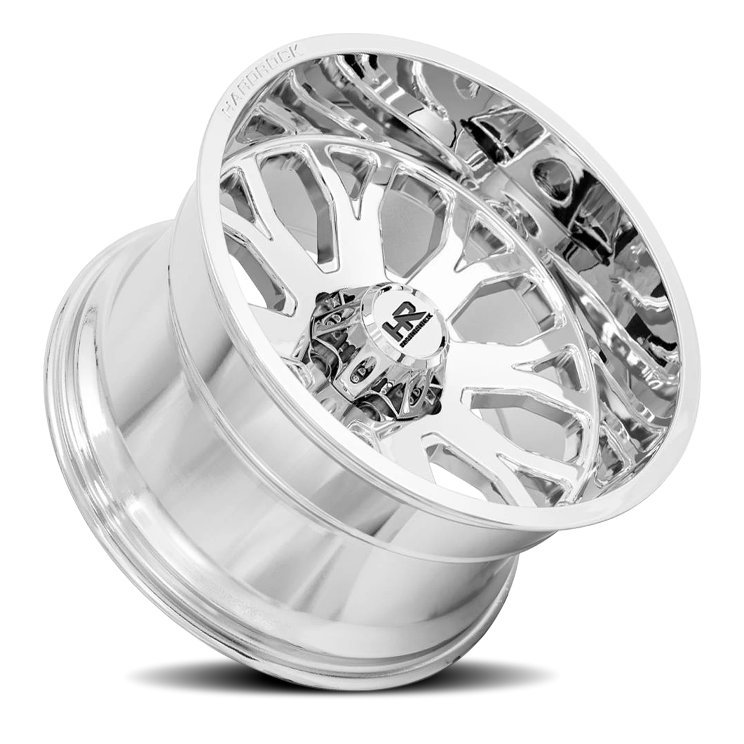 Hardrock Offroad Slammer Xposed H504 20x9" 6x139.7mm 108mm CB 0mm Chrome