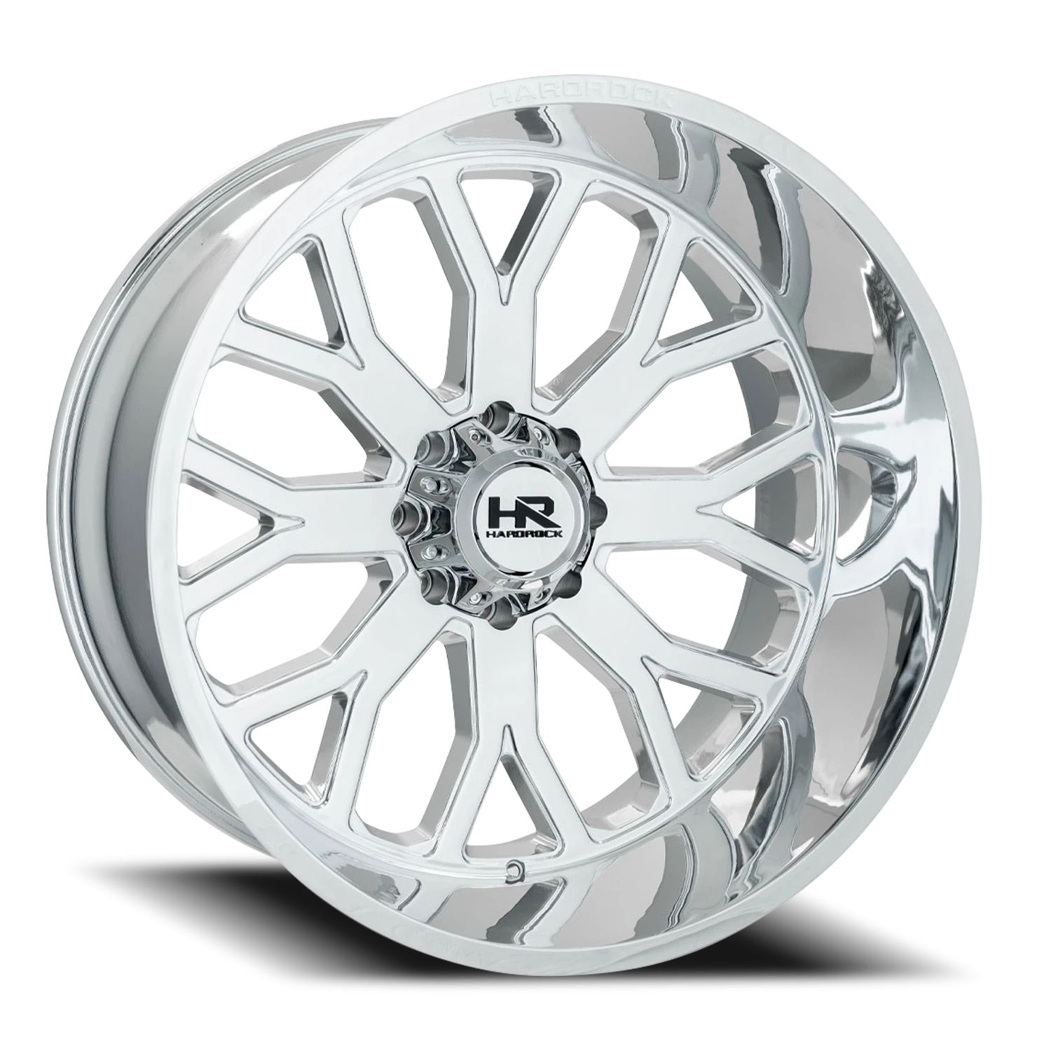 Hardrock Offroad Slammer Xposed H504 20x9" 8x165.1mm 125.2mm CB 0mm Chrome