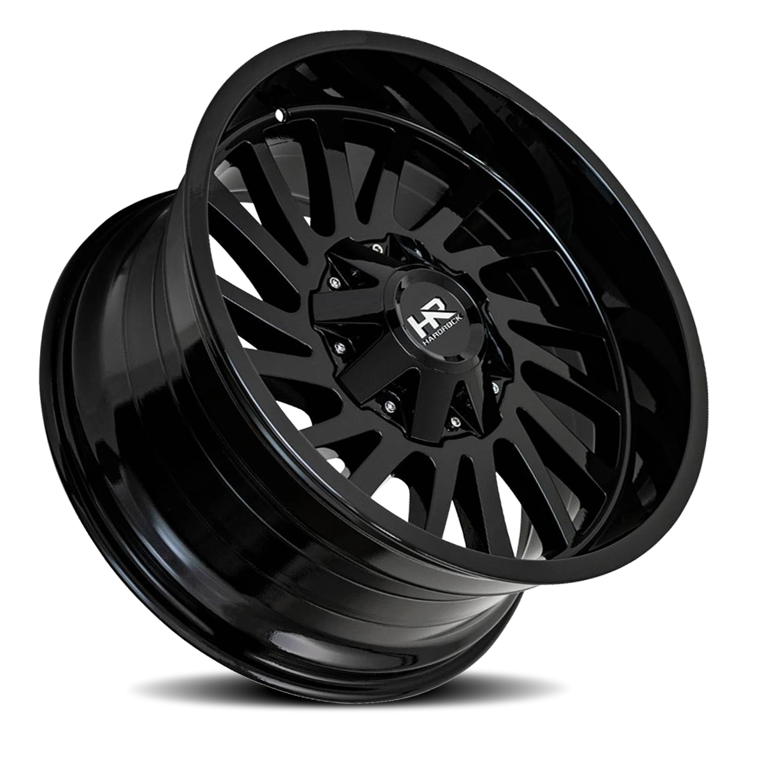 Hardrock Offroad Overdrive H708 20x12" 5x150mm 108mm CB -51mm Gloss Black
