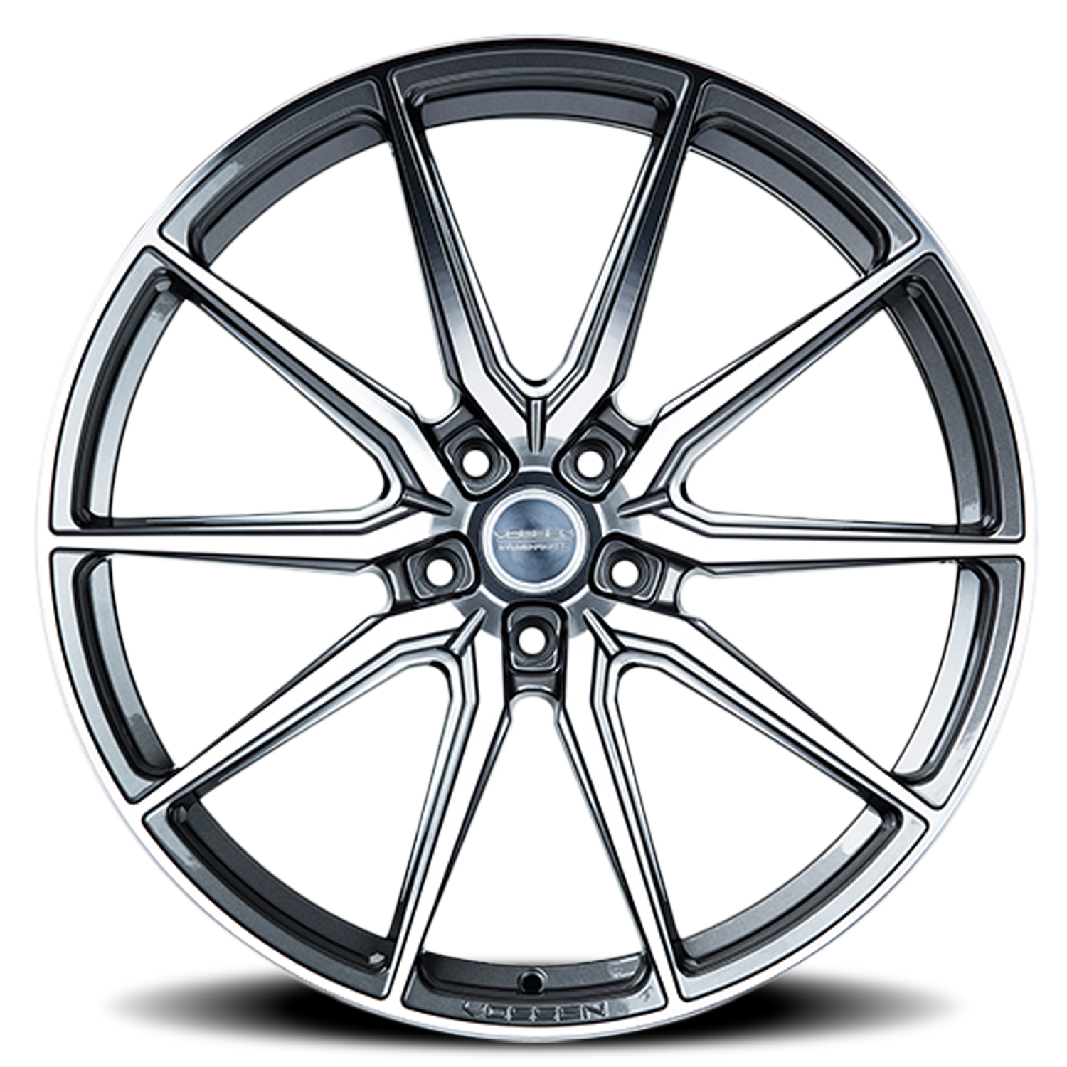 Vossen Wheels HF3 G 22x9 +32 5x114.3mm 73.1mm Gloss Graphite - Wheel Warehouse