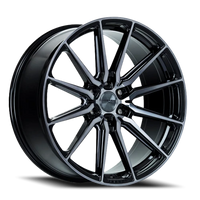 Vossen HF6-1 20x9.5" 6x135mm 87.1mm CB +15mm Gloss Black Tinted