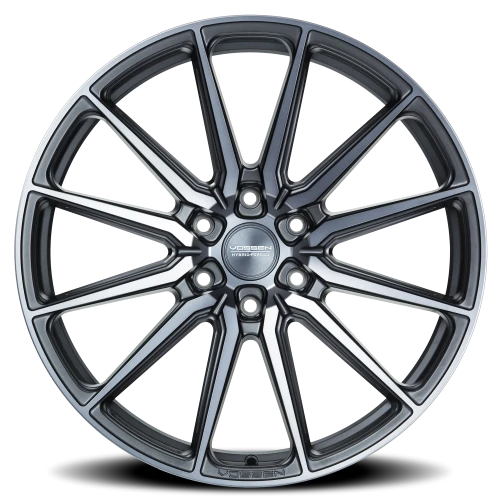 Vossen HF6-1 22x9.5" 6x139.7mm 106.1mm CB +20mm Matte Gunmetal Tinted