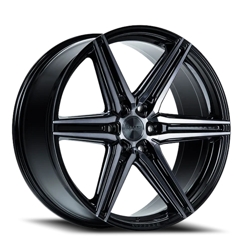Vossen HF6-2 20x9.5" 6x135mm 87.1mm CB +15mm Gloss Black Tinted