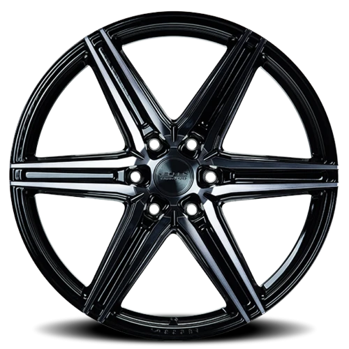 Vossen HF6-2 20x9.5" 6x139.7mm 106.1mm CB +15mm Gloss Black Tinted