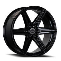 Vossen HF6-2 24x10" 6x139.7mm 106.1mm CB +25mm Gloss Black
