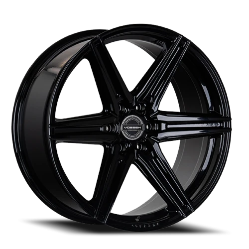 Vossen HF6-2 24x10" 6x139.7mm 106.1mm CB +25mm Gloss Black